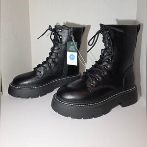 Wild Fable Black Combat Boots